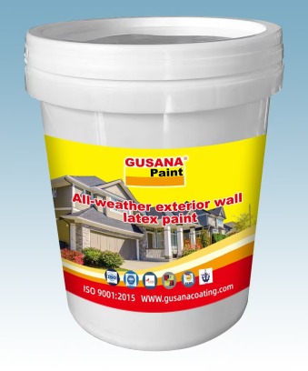 Cat tembok eksterior all-weather Gusana Paint